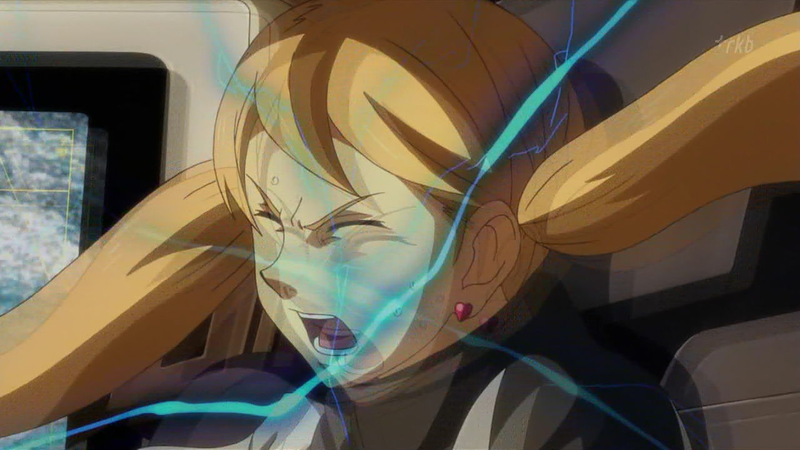 Poor Lafter...for the Ms. Fanservice introduction she had she kicked a lot of ass, one of the best female pilots in any Gundam easily.